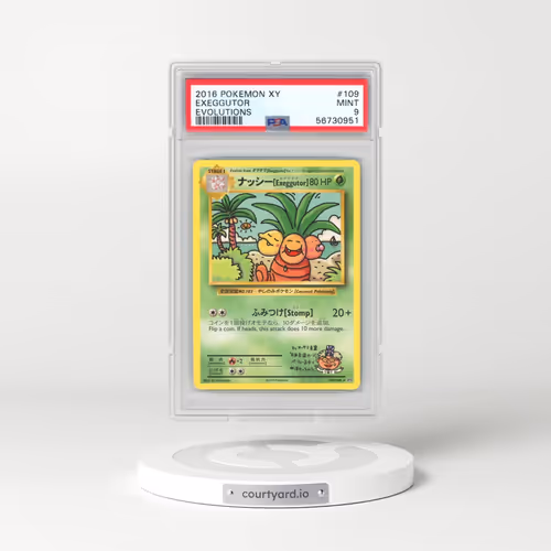 2016 Pokémon XY Evolutions #109 Exeggutor (PSA 9 MINT)