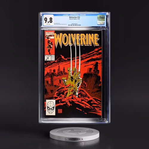Wolverine #33 CGC 9.8 White Pages (Marvel Comics, 11/90) - Universal