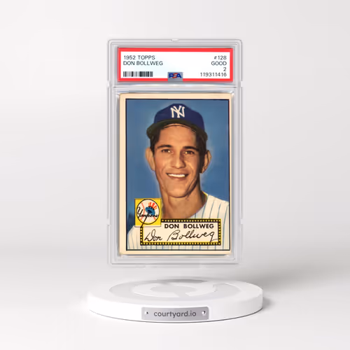 1952 Topps #128 Don Bollweg (PSA 2 GOOD)
