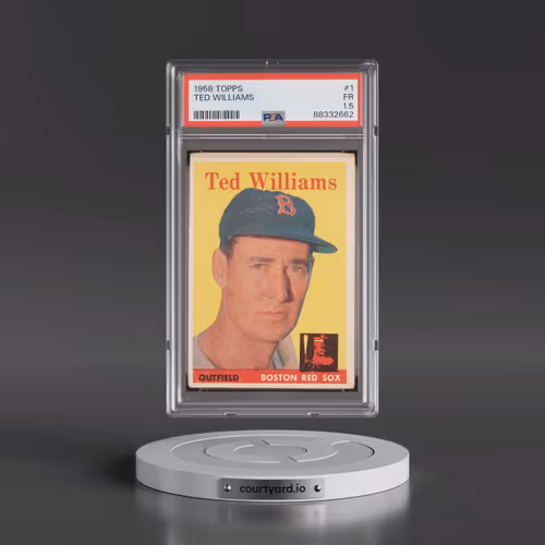 1958 Topps #1 Ted Williams (PSA 1.5 FR)