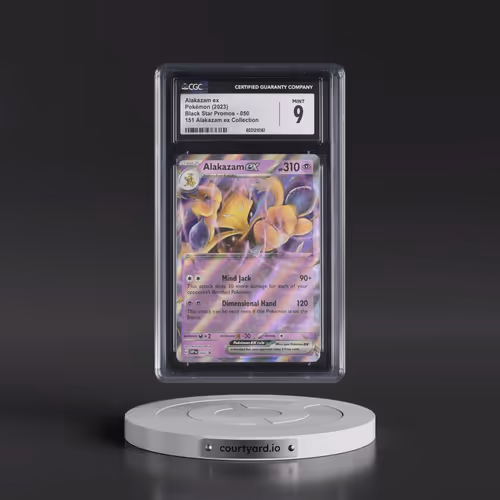 2023 Black Star Promos - Scarlet & Violet SVP EN #050 Alakazam ex - 151 ex Box-Alakazam ex (CGC 9 MI