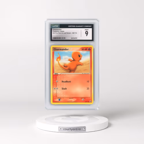2004 EX Fire Red & Leaf Green #58/112 Charmander (CGC 9 MINT)