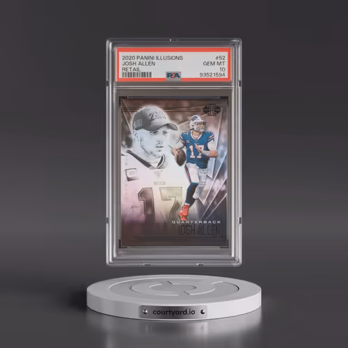 2020 Panini Illusions #52 Josh Allen - Retail (PSA 10 GEM MINT)