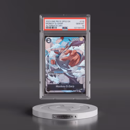 2023 One Piece OP02-Paramount War #115 Monkey D. Garp - Alternate Art (PSA 10 GEM MINT)