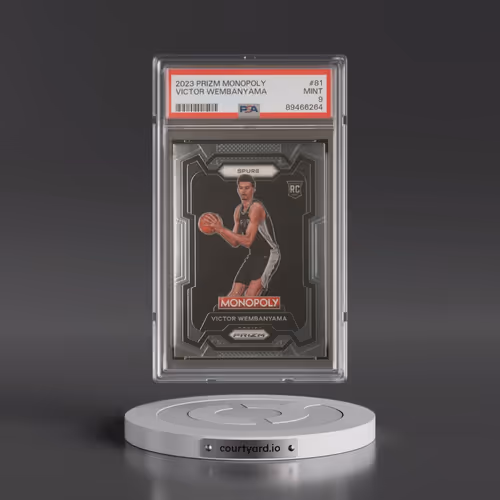 2023 Panini Prizm Monopoly #81 Victor Wembanyama (PSA 9 MINT)
