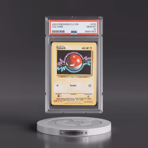 2023 Pokémon Clc-Trading Card Game Classic Charizard & HO-Oh EX Deck #010 Voltorb (PSA 10 GEM MINT)