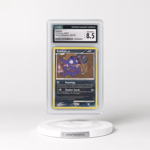 2007 Secret Wonders #63/132 Sableye (CGC 8.5 NM-MT+)