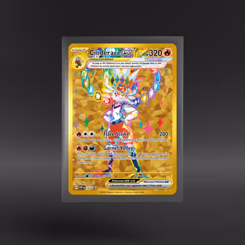 Scarlet & Violet Black Star Promos #163 Cinderace ex