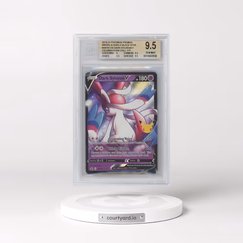 2017 Black Star Promos - Sword & Shield #134 Dark Sylveon V - Celebrations (Holo) (BGS 9.5 GEM MINT)