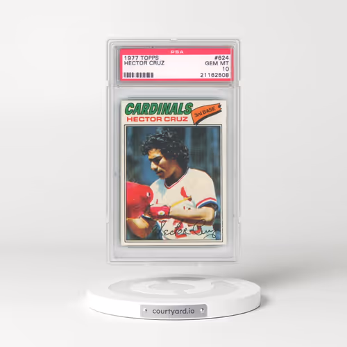 1977 Topps #624 Hector Cruz (PSA 10 GEM MINT)