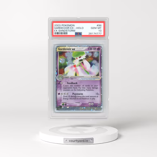 2003 Pokémon EX Sandstorm #96 Gardevoir EX - Holo Holo (PSA 10 GEM MINT)