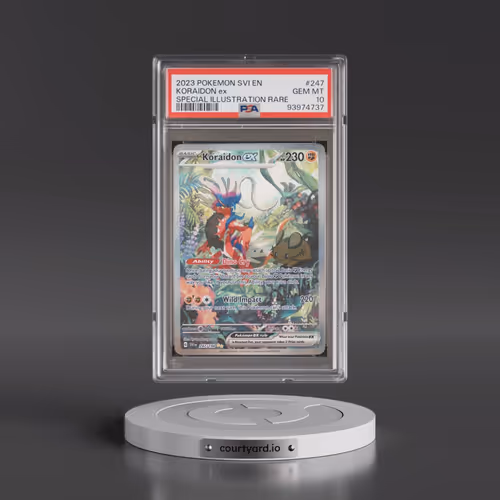 2023 Pokémon Svi EN-Scarlet & Violet #247 Koraidon EX - Holo Special Illustration Rare (PSA 10 GEM M