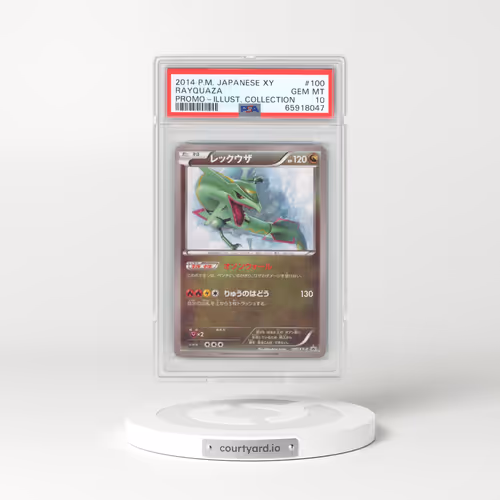 2014 Pokémon XY Promo #100 Rayquaza - Illust. Collection (PSA 10 GEM MINT)