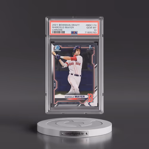 2021 Bowman Draft #BDC174 Marcelo Mayer - Chrome (PSA 10 GEM MINT)