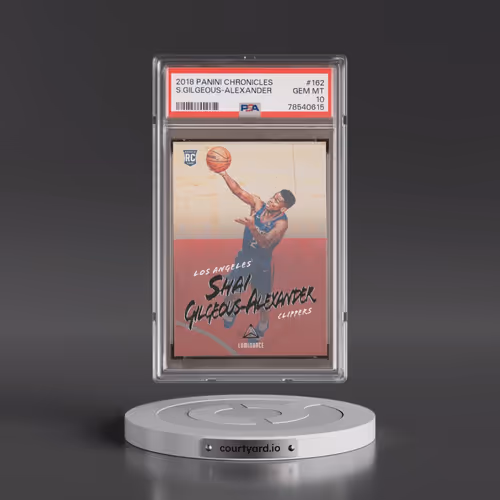 2018 Panini Chronicles #162 Shai Gilgeous-Alexander (PSA 10 GEM MINT)