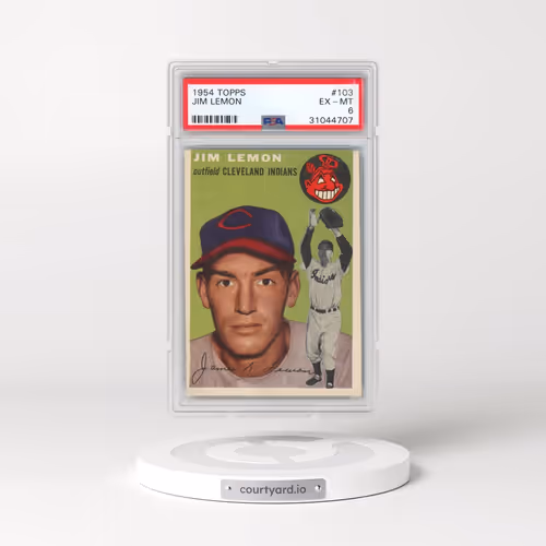 1954 Topps #103 Jim Lemon (PSA 6 EX-MT)