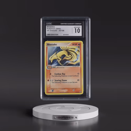 2005 EX Emerald #38/106 Ninetales (CGC 10 GEM MINT)
