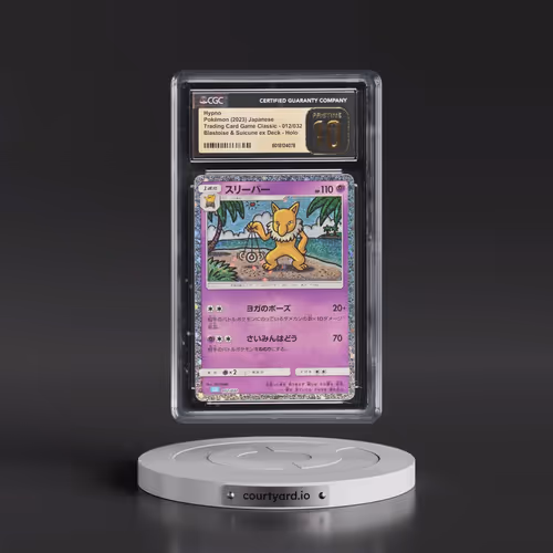 2023 Trading Card Game Classic - CLF, CLL, CLK #012/032 Hypno - Holo Blastoise & Suicune ex Deck - C
