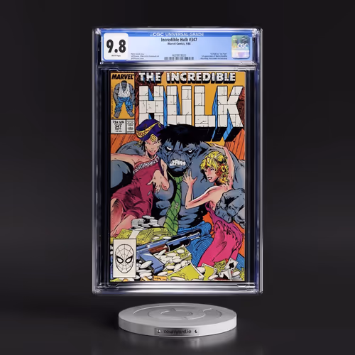 Incredible Hulk #347 CGC 9.8 White Pages (Marvel Comics, 9/88) - Universal