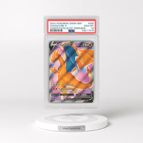 2020 Sword & Shield Promos #50 Charizard V - Full Art Holo (PSA 10 GEM MINT)