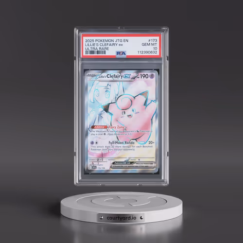 2025 Pokémon Jtg EN-Journey Together #173 Lillie's Clefairy EX - Holo Ultra Rare (PSA 10 GEM MINT)