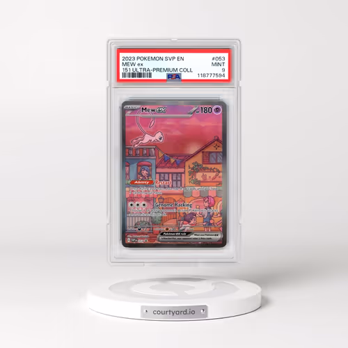 2023 Pokémon Svp EN-SV Black Star Promo #053 Mew EX - Holo 151 Ultra-Premium Collection (PSA 9 MINT)
