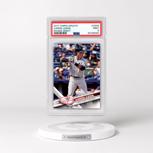 2017 Topps Update #US99 Aaron Judge - Rookie Debut (PSA 9 MINT)