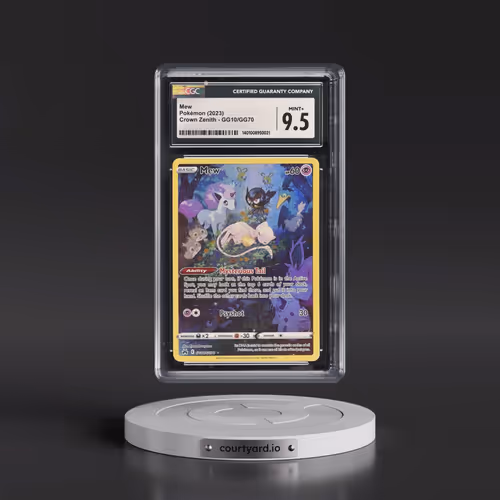 2023 Crown Zenith #GG10/GG70 Mew - Galarian Gallery Holo (CGC 9.5 MINT+)