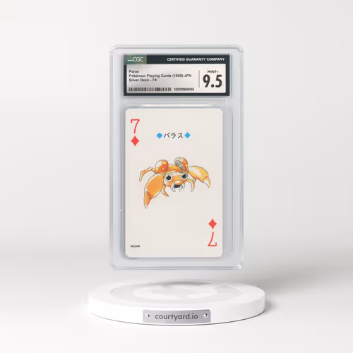 1999 Japanese Silver Deck (Lugia Deck) #7¦ Paras (CGC 9.5 MINT+)