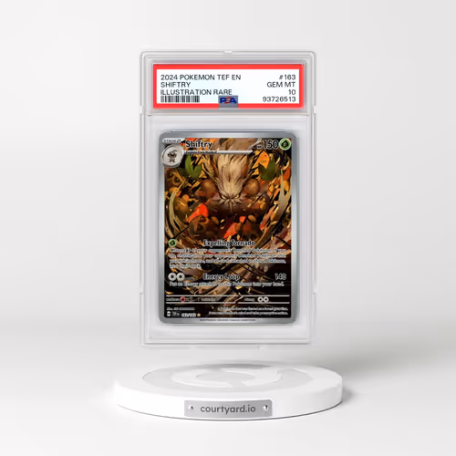 2024 Pokémon Tef EN-Temporal Forces #163 Shiftry - Illustration Rare (PSA 10 GEM MINT)