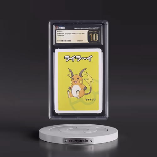2019 Pokémon Old Maid Raichu (CGC 10 PRISTINE)