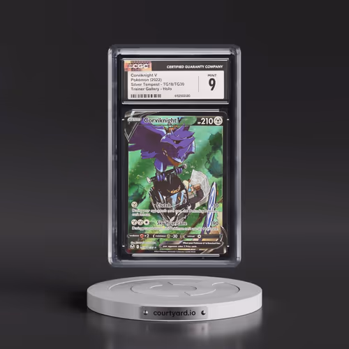2022 Silver Tempest #TG18/TG30 Corviknight V - Trainer Gallery Holo (CGC 9 MINT)