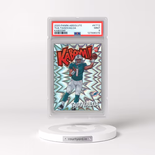 2020 Panini Absolute Kaboom! #KTT2 Tua Tagovailoa (PSA 9 MINT)