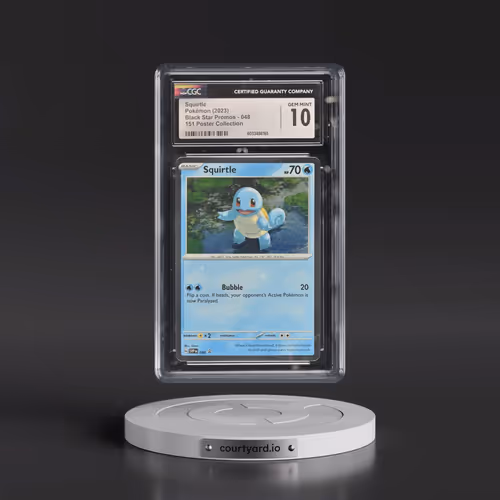 2023 Black Star Promos - Scarlet & Violet SVP EN #048 Squirtle - Cosmos Holo (CGC 10 GEM MINT)