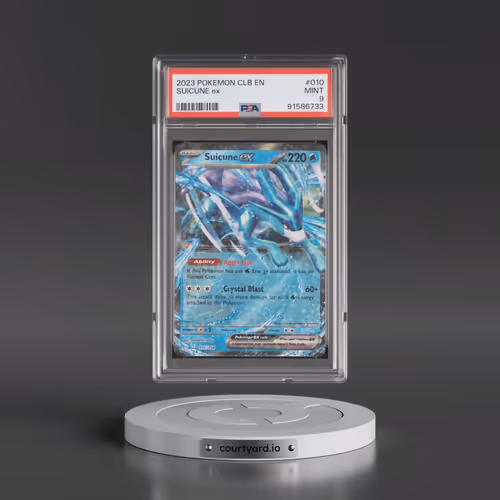 2023 Pokémon Clb-Trading Card Game Classic Blastoise & Suicune EX Deck #010 Suicune EX - Holo (PSA 9