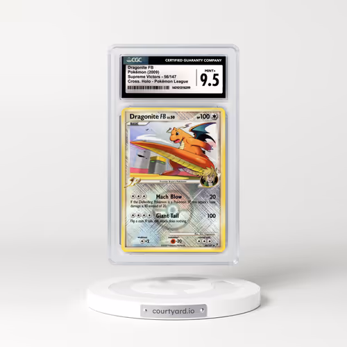 2009 Platinum - Supreme Victors #56 Dragonite FB - Holo (CGC 9.5 MINT+)