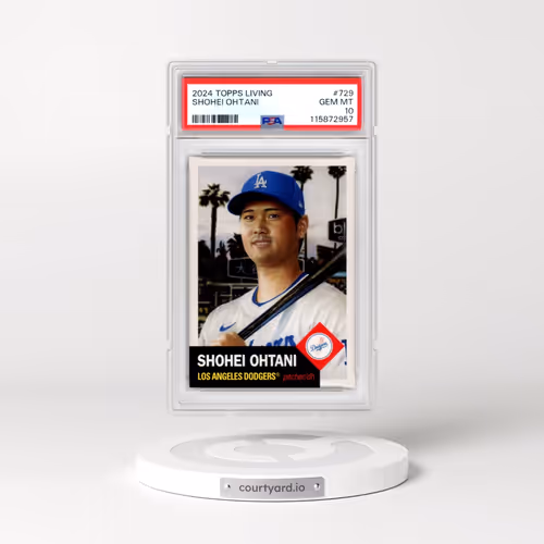 2024 Topps Living #729 Shohei Ohtani (PSA 10 GEM MINT)