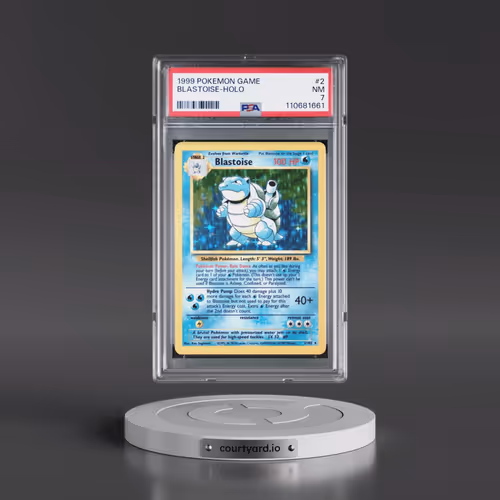 1999 Pokémon Game #2 Blastoise - Holo (PSA 7 NM)
