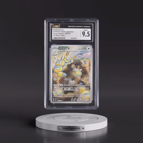 2023 Pokémon Sv2p-Snow Hazard #083 Dudunsparce - Art Rare (CGC 9.5 MINT+)