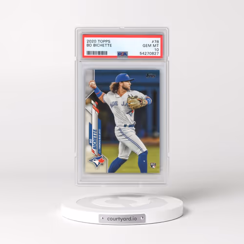 2020 Topps #78 Bo Bichette (PSA 10 GEM MINT)