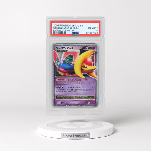 2007 Pokémon Diamond & Pearl Moonlit Pursuit Cresselia LV.X - Holo (PSA 10 GEM MINT)