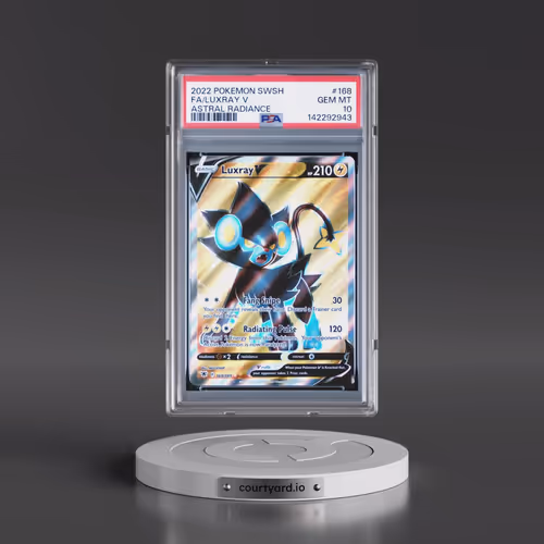 2022 Pokémon Sword & Shield Astral Radiance #168 Luxray V - Holo Full Art (PSA 10 GEM MINT)