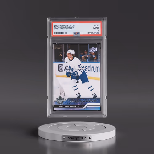 2023 Upper Deck #222 Matthew Knies (PSA 9 MINT)