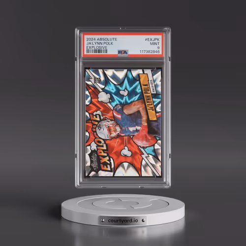 2024 Panini Absolute Explosive #EXJPK Ja'Lynn Polk (PSA 9 MINT)