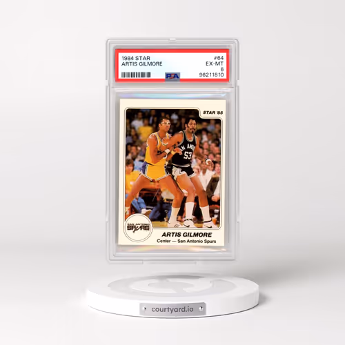 1984 Star #64 Artis Gilmore (PSA 6 EX-MT)