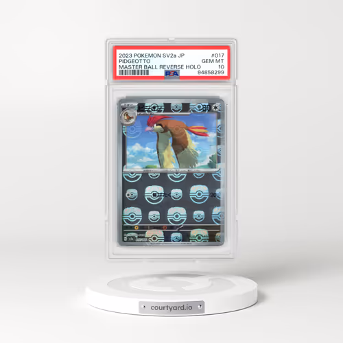 2023 Pokémon Sv2a-Pokemon 151 #017 Pidgeotto - Reverse Holo Master Ball (PSA 10 GEM MINT)