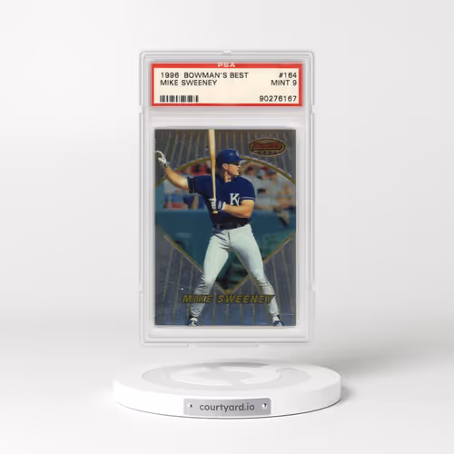1996 Bowman's Best #164 Mike Sweeney (PSA 9 MINT)