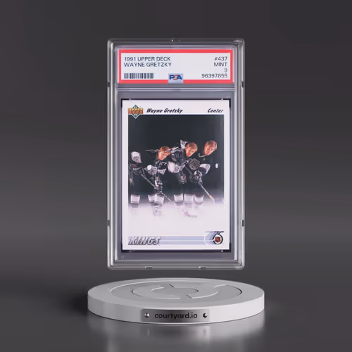 1991 Upper Deck #437 Wayne Gretzky (PSA 9 MINT)
