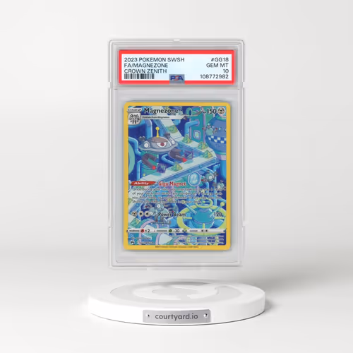 2023 Pokémon Sword and Shield Crown Zenith #GG18 Magnezone - Full Art (PSA 10 GEM MINT)
