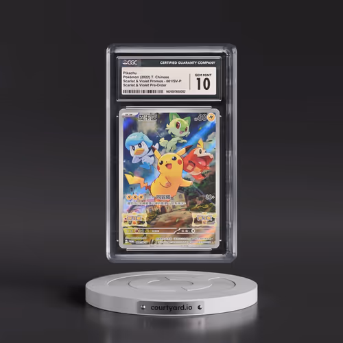 2022 Scarlet & Violet Promos - Traditional #001/SV-P Pikachu - Scarlet & Violet Pre-Order (Holo)
